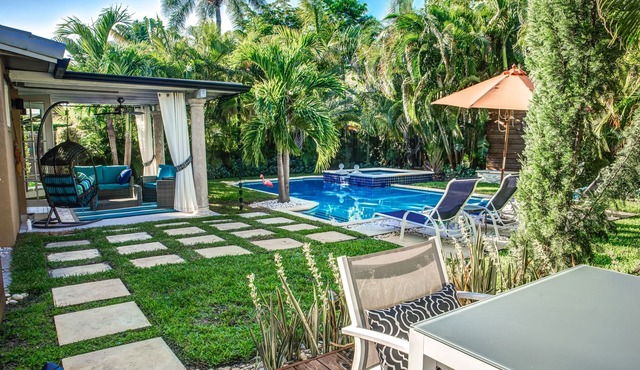A Tropical Paradise in Wilton Manors