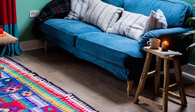 A truly beautiful cottage interior with an even more tremendous view