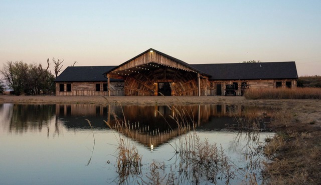 A unique 8 bedroom Rustic Lodge in SW Kansas!