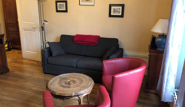 A very French apartment : you will know you are in France !