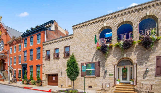 A Villa Steps from Harbor East with Indoor Pool and 4-Car Parking Sleeps 10.