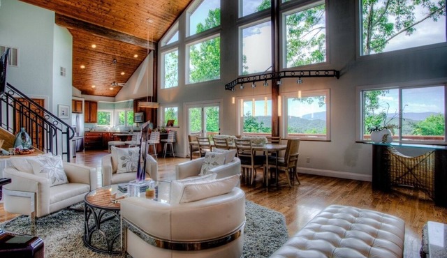 A Whispering Stream | Luxurious Mountain Home | Hot Tub and Sauna