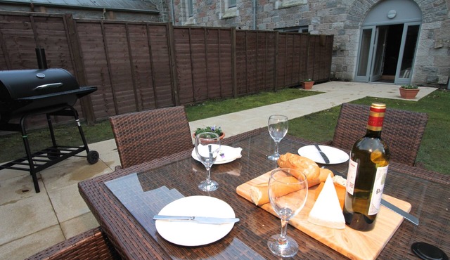 Abbey Garden ground floor apartment at the Highland Club Loch Ness