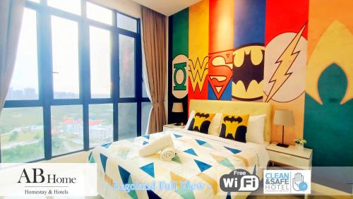 ABHOME "13-MARVEL SUITE" #D'Pristine #Legoland #Walk 200m #Resort View #Medini Iskandar #JB