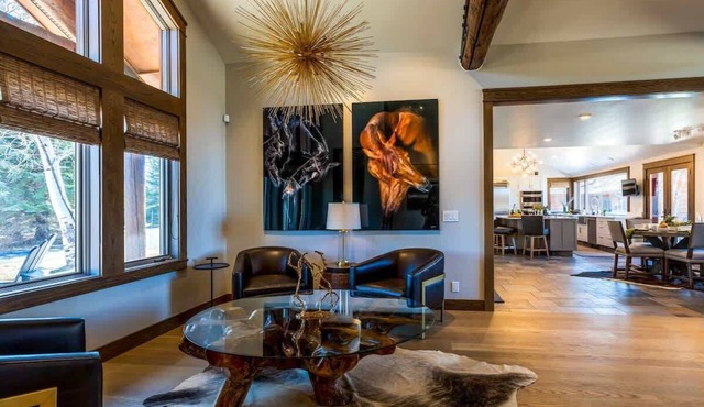 Abode at Sage Springs, Teton views, guest house