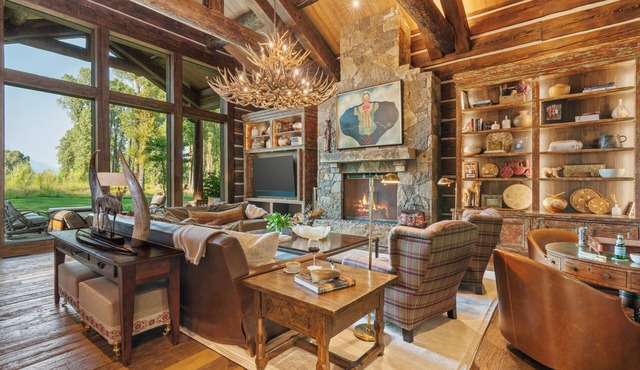 Abode at Teton Game | Sweeping Estate with 3 Cabins