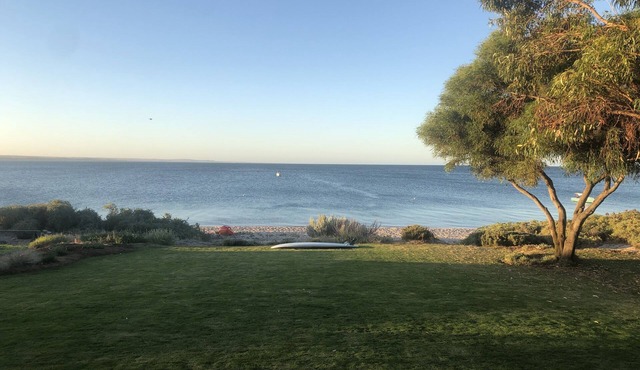 Absolute beachfront at Black Point