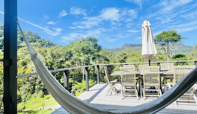 Absolute tranquility amongst the rainforest at PencilWood farm