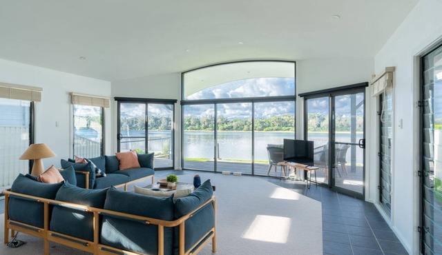 Absolute waterfront beach house