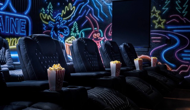 Acadia Adventure, Theater Room, Game Room, Hot Tub, Fire Pit