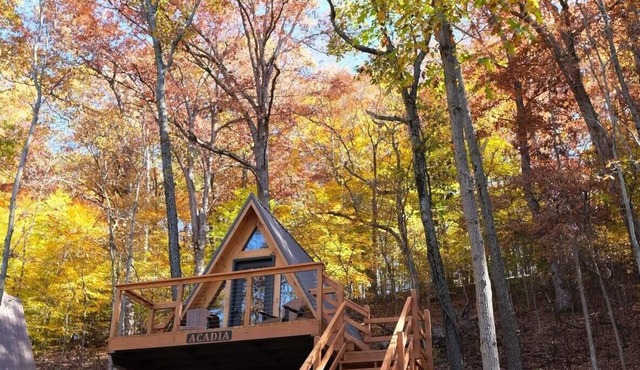 Acadia/Rustic Lakeview Cabin- 2 Person A-Frame