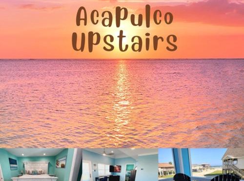 Acapulco - Upstairs Beachview Beauty 50 steps to a private beach! BYOT