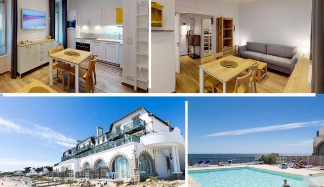 Accès direct plage et piscine - Entre mer et marais salants