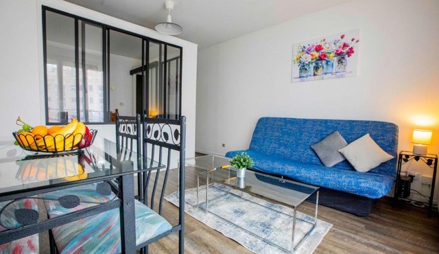 Accès Paris Cozy T2 RERC Parking Privé