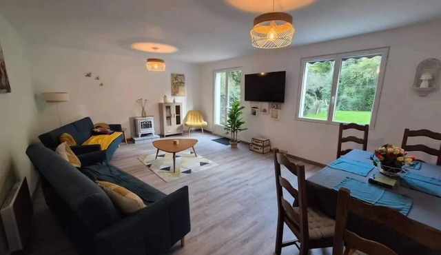 Accesible countryside retreat with private garden and all modern facilities