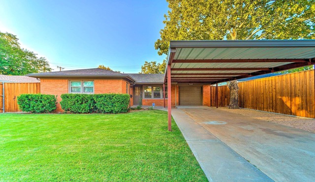 Accessible Lubbock Home w/Yard: Near Texas Tech!