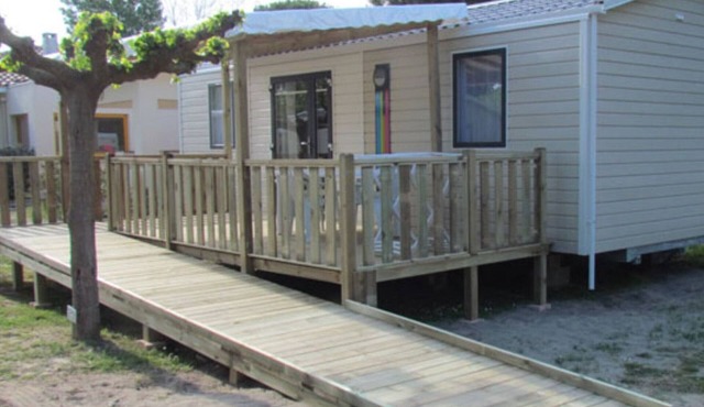 Accessible Mobile Home 4 ppl with Terrace