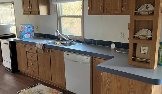 Accommodating up to 12 people w/3 bedrooms, 2 bathrooms & a super-sized firepit.