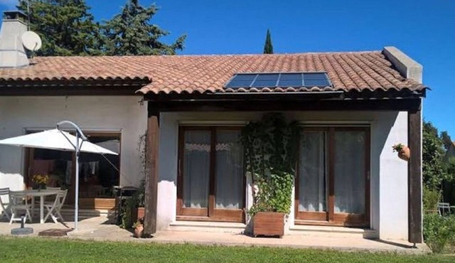 Accommodation in villa with independent access