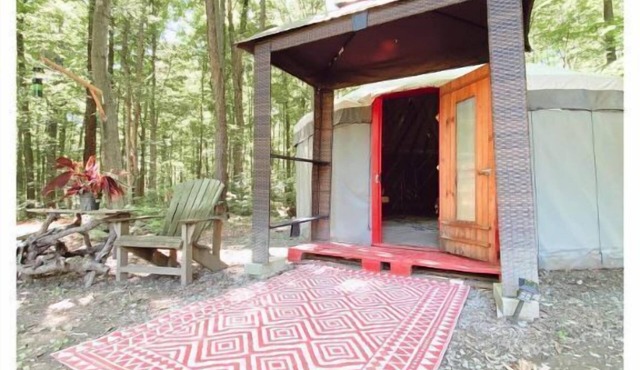 Achsah Mongolian Round Tent & Breakfast in Finger Lakes Wine Country region