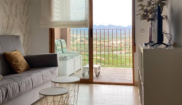 Acogedor Apartamento con Preciosas Vistas al Valle del Río Palancia