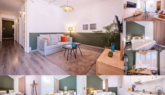 Acomodis Apartments - Cozy 36-bedroom GroupFlat 18-Baths Barcelona Eixample 70 p