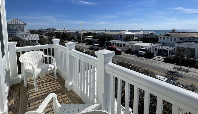 ACROSS FROM BEACH IN SEASIDE, STUNNING GULF VIEWS FROM TOWER, Propinquity