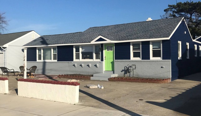 Across the street from the beach!