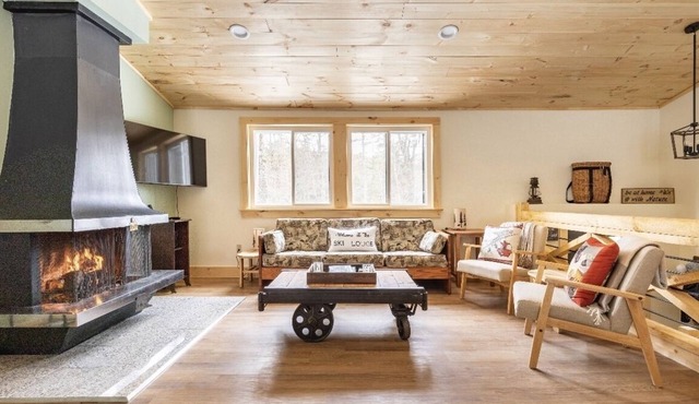 Adirondack Cabin -Skiing,Golfing,semi-private lake