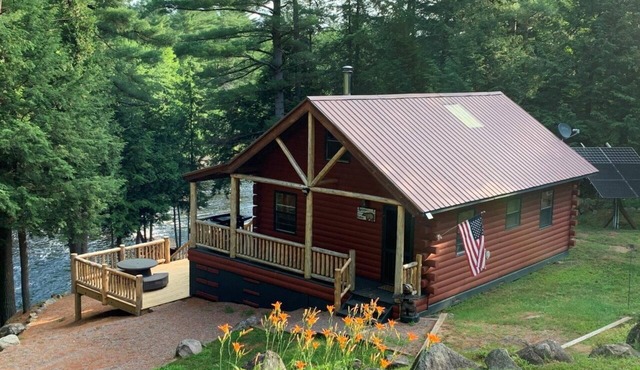 Adirondack/Oswegatchie Riverfront Cabin