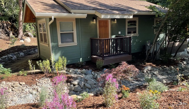 Adjacent to downtown Ashland and Lithia Park. Lithia Park Cabin
