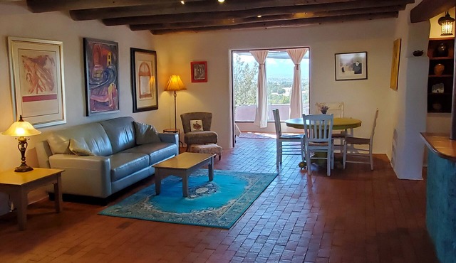 ADOBE CASITA ON ART GALLERY COMPOUND