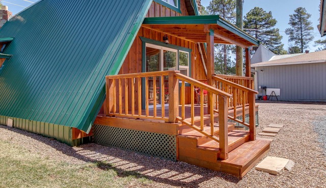 Adorable A-frame Cabin in Pinetop-lakeside!