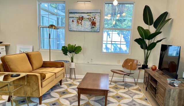 Adorable guest house with pool, Pet Friendly, in downtown Mount Dora,