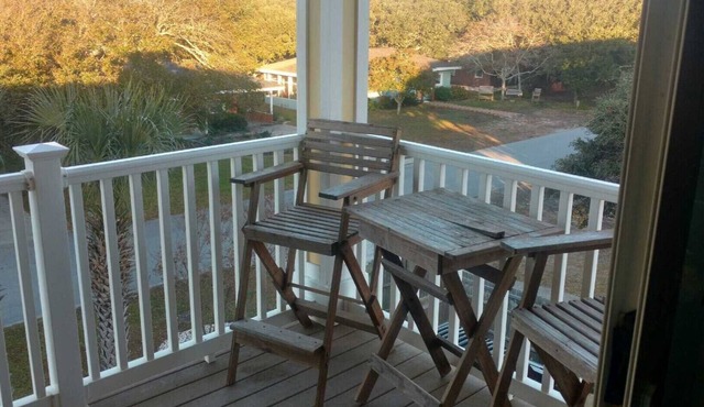 Adorable two bedroom beach condo with private beach, pool and hot tub