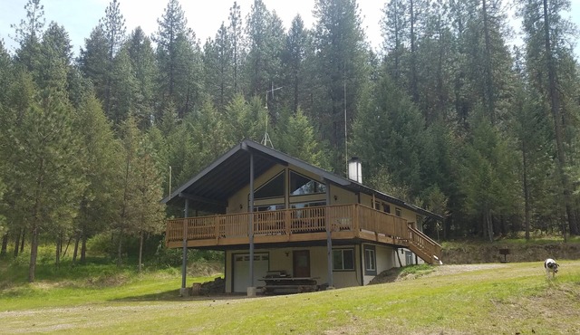 ADVENTURE AWAITS! Walk to Lake Roosevelt From a Cabin in the Woods.