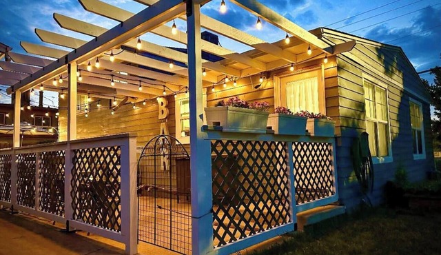 Adventure awaits you in this stylish home with private hot tub spa, on your own enclosed patio. Remodeled home with chef's kitchen, stylish vibe and everything you need. Just minutes to everything Denver has to offer.