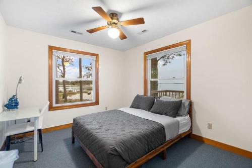 Adventures on the Bay - Bayfront Escape, Private Dock, Large Deck, and Lake Views!