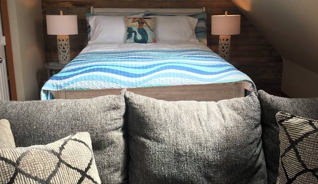 Affordable Sunny Queen Studio Apartment with Private Entrance and Fast WiFi
