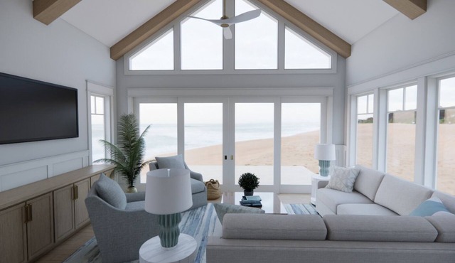 After Dune Delight sits on ocean panoramas off BOTH East & South Beaches!