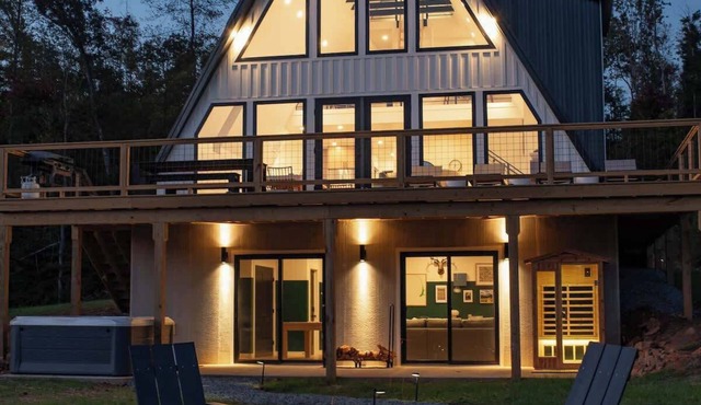 AFTON PEAK Resort-Style Luxury A-Frame Retreat