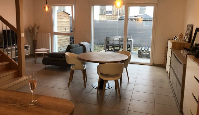 Agréable Maison de Ville Avec Jardin à Proximité de Strasbourg