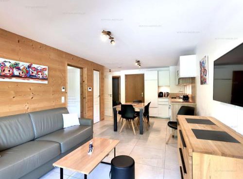Agréable 2 pièces + cabine - 6 personnes, balcon sud, Grand-Bornand - FR-1-458-234