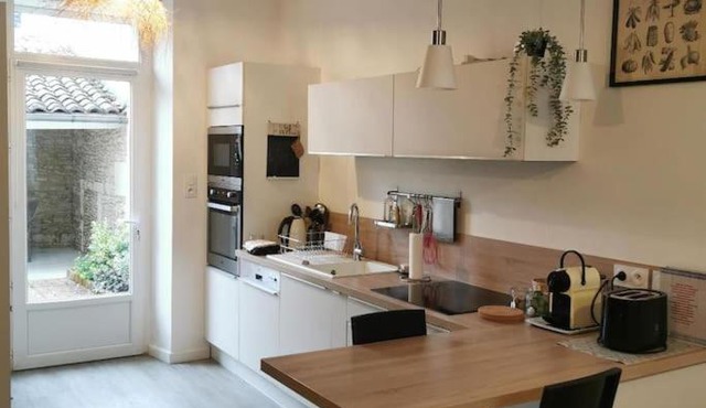 Agréable maison de ville, de 1 à 6 personnes, à 5 min à pied du centre ville de Cognac