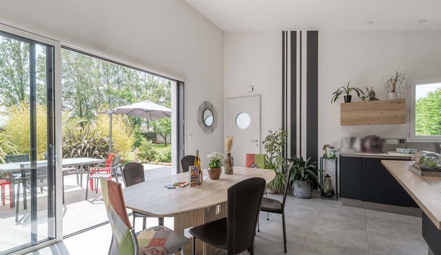 Agréable maison avec grand jardin et terrasse