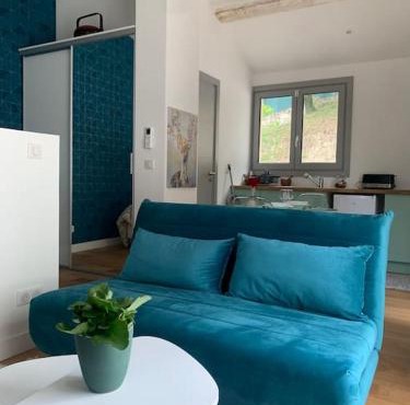 Agréable Studio entre mer & montagne piscine privé