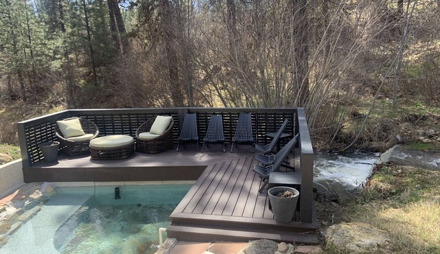 Agua Caliente - Private Hot Spring Cabin and year round creek!