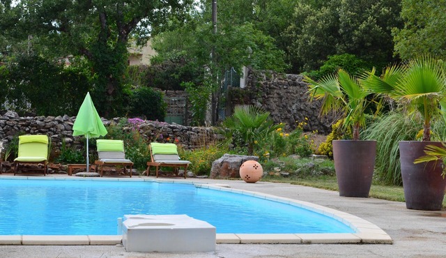 air-conditioned single-storey villa with private pool