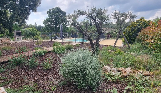 Air-conditioned villa with swimming pool in the heart of the Ardèche Gorges