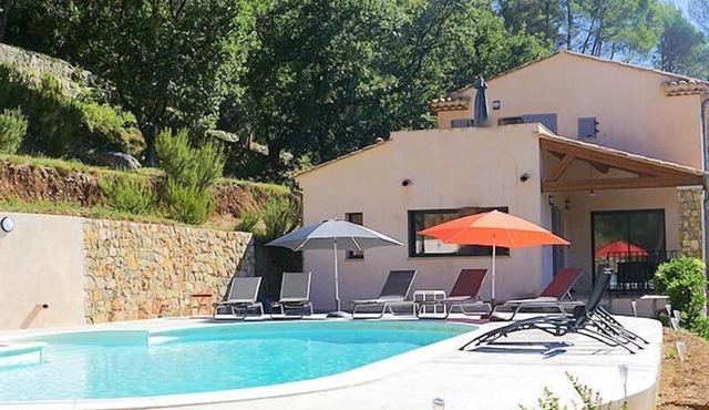 Air-conditioned villa in Montfort-sur-Argens, Var, private pool.